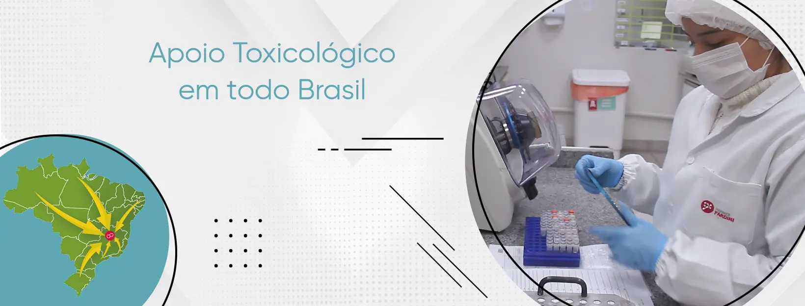 Apoio toxicológico em todo o Brasil